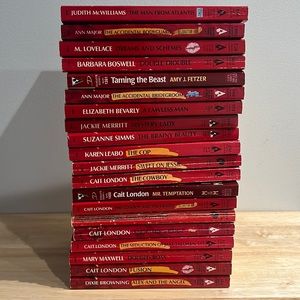 Bundle of 20 Romance Novel Books